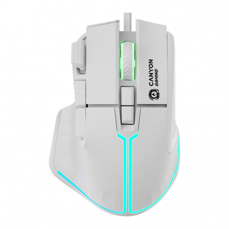 CANYON mouse Fortnax GM-636 RGB 9buttons Wired White