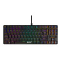 CANYON Cometstrike GK-50, 87keys Mechanical keyboard, 50million times life, GTMX red switch, RGB bac