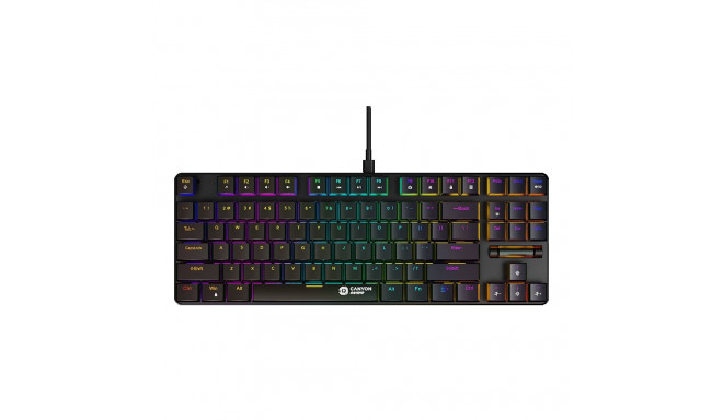 CANYON keyboard Cometstrike TKL GK-50 EN/RU Wired