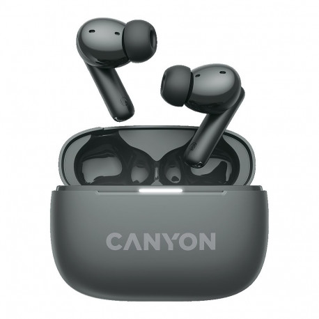 CANYON headset OnGo TWS-10 ANC+ENC Grey