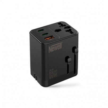 Newell GaN travel adapter 65W mains charger