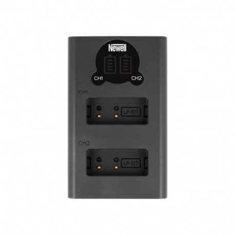 Dual-channel charger and LP-E17 battery pack Newell DL-USB-C for Canon
