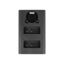 Dual-channel charger and LP-E17 battery pack Newell DL-USB-C for Canon