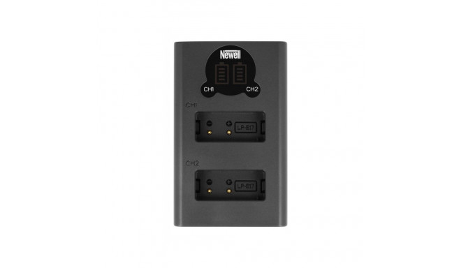 Dual-channel charger and LP-E17 battery pack Newell DL-USB-C for Canon