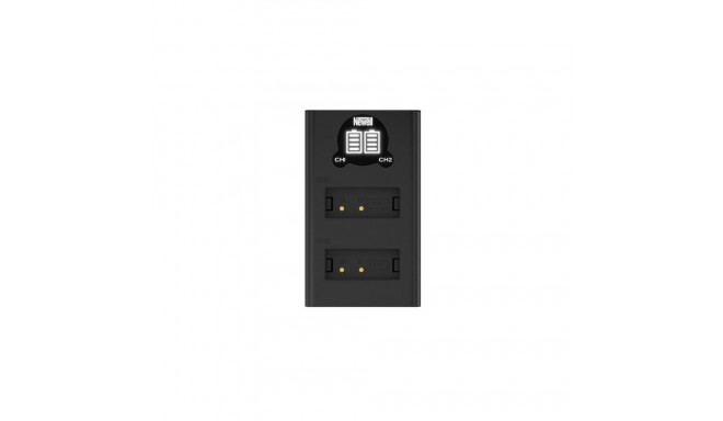 Dual Channel Charger and LP-E12 Battery Newell DL-USB-C for Canon