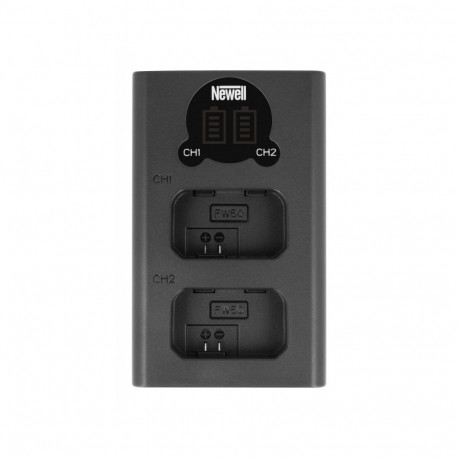 Newell DL-USB-C Dual Channel Charger and NP-FW50 Battery Kit for Sony