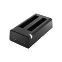 Newell SDC-USB dual-channel battery charger for One X3 batteries for Insta360