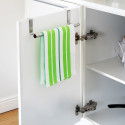 Tatkraft Spread – Over Door Towel Rail – Extendable Towel Holder for Cupboard Drawer Cabinet – Anti-