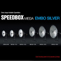 SMDV Speedbox Mega 110 Deep Softbox 110cm Zilver Bowens Mount
