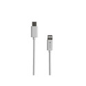 LIGHTNING(M)->USB-C(M) CABLE 1M WHITE MFI NATEC PRATI