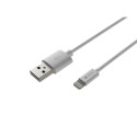 LIGHTNING(M)->USB-A(M) CABLE 1M WHITE MFI NATEC PRATI