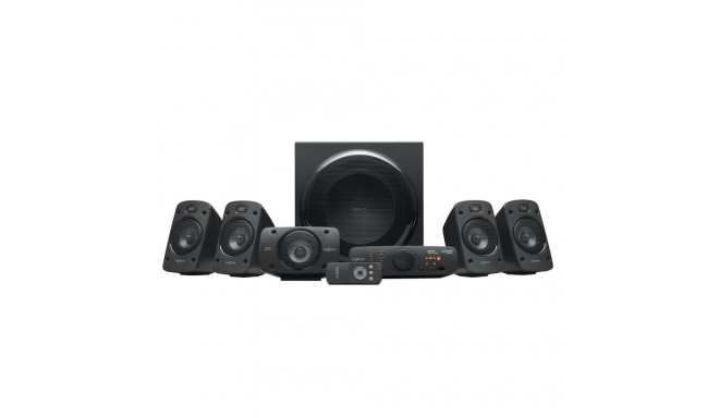 Logitech Surround Sound Speakers Z906 500 W Black 5.1 channels.