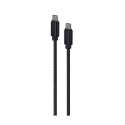 Gembird CCDB-mUSB2B-CMCM-6 Cotton braided Type-C male-male USB cable with metal connectors, 1.8 m, b