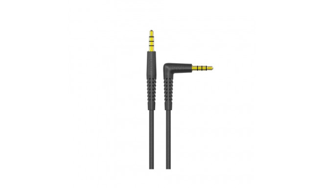AUX cable Budi, 1.2m (black)
