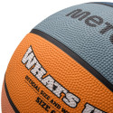 Piłka koszykowa Meteor What's Up morski-pomarańczowa 16798 6