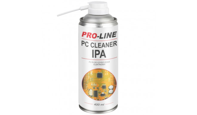 PC CLEANER IPA electronics cleaning fluid PRO-LINE spray 400ml