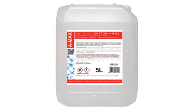 Acetone solvent remover A-MAX 5L