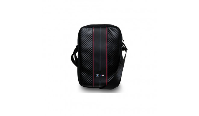 BMW Carbon & Red Stripe bag for a 10" tablet - black