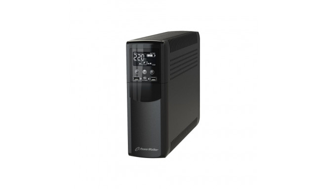 POWERWALK VI 800 CSW FR Line-Interactive UPS 800VA 4x FR, RJ11 / RJ45 sisend/väljund, USB, LCD