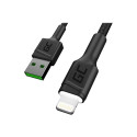 GREENCELL KABGC05 Cable Green Cell Ray USB-A - Lightning White LED 120cm with support for Apple