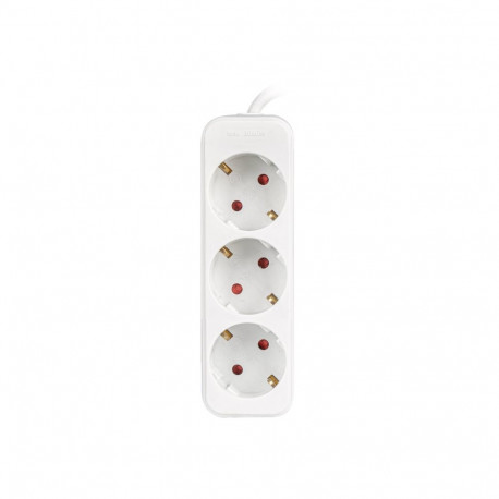 LANBERG Power strip 3x Shuko 1.5m white