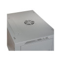DIGITUS DN-WU19 09U/450 DIGITUS Wall Mount Cabinet 19 9U 501/600/450mm, glass door, grey, unmounted