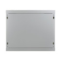 DIGITUS DN-WU19 09U/450 DIGITUS Wall Mount Cabinet 19 9U 501/600/450mm, glass door, grey, unmounted
