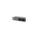 LANBERG PDU-03E-0200-IEC-BK Lanberg PDU 10 1U 10A, 3x 230v PL 2m Black