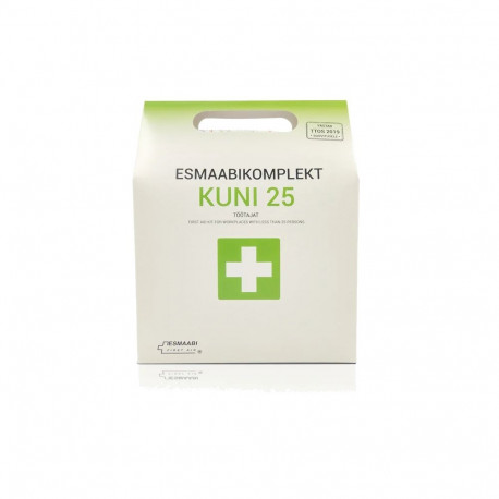 First aid kit filling for a business client of up to 25 people