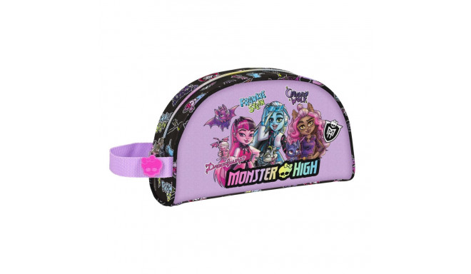 Ceļojumu Piederumu Somiņa Monster High Creep Melns Poliesters 300D 26 x 16 x 9 cm