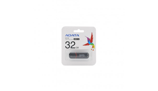 ADATA MEMORY DRIVE FLASH USB3.1 32GB/BLACK AUV150-32G-RBK