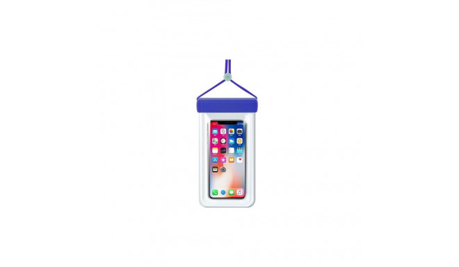 iLike Universal Waterproof phone case 115 mm x 220 mm pool beach bag Blue