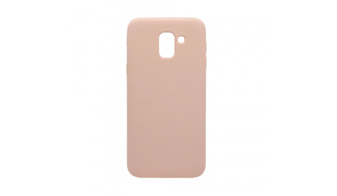 Evelatus Samsung J6 Plus Silicone Case Pink Sand