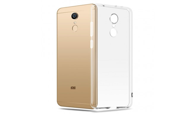 Evelatus Xiaomi Redmi 5 Plus Clear Silicone Case 1.5mm TPU Transparent