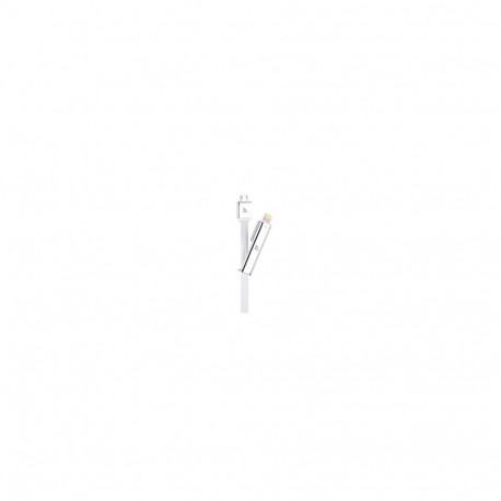 Hoco UPL14 Lipstick series charging cable to in one (apple with micro usb) sudrabs