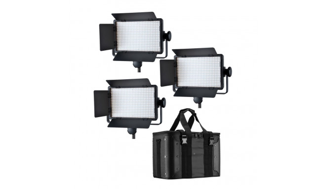 Godox LED500W Triple Panel Kit