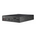 Shuttle Barebone DS20U3V2 Black (Core i3-10110U) Fanless 24-7 ready, w/o WLAN