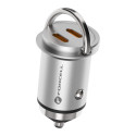 FORCELL F-Energy Mini car charger 2 x Type C PD30W