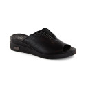 Filippo W PAW536 black leather wedge mules (40)