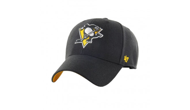 47 Brand NHL Pittsburgh Penguins Ballpark Cap M H-BLPMS15WBP-BK (One size)