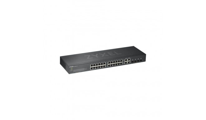 ZYXEL GS1920-24v2 28 pordiga nutikas hallatav lüliti 24x gigabit vask ja 4x gigabit kahefunktsioonil