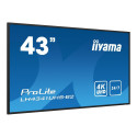 IIYAMA LH4341UHS-B2 43inch 3840x2160 4K UHD IPS panel 1precent Haze Landscape and Portrait mode Spea