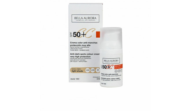 Pigmendilaikude vastane kreem Bella Aurora 2526113 Hele toon 30 ml