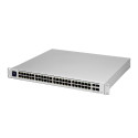 Ubiquiti Layer 3 switch with (48) GbE RJ45 ports and (4) 10G SFP+ ports.