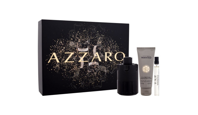 Azzaro The Most Wanted Eau de Parfum (100ml) (Edp 100 ml + Edp 10 ml + Shower Gel Wanted 75 ml)