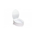 Raising toilet seat with flap 10cm