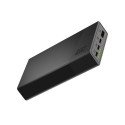 Power Bank Green Cell, PBGC03S, PowerPlay 20000mAh, 22.5W (czarny)