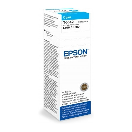 EPSON T6642 Ink bottle 70ml Ink Cartridge, Cyan