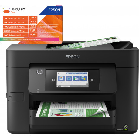WorkForce Pro WF-4820DWF (schwarz, USB, LAN, WLAN, Scan, Kopie, Fax, Duplex (Druck))