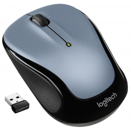 M325S (hellsilber/schwarz, kompatibel mit Windows/macOS/ChromeOS, Chromebook zertifiziert)